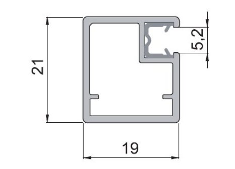 Hliníkový rámeček- S1