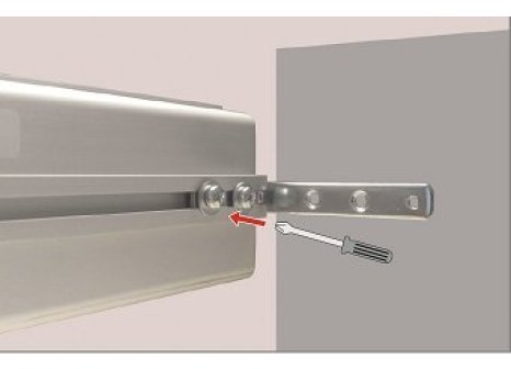 Kovové úchytky k uchycení profilů J a C