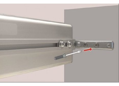 Kovové úchytky k uchycení profilů J a C