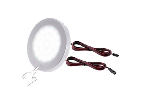 LED sada 3 světel SENSO MASTER s vypínačem, hliník, neutrální bílá