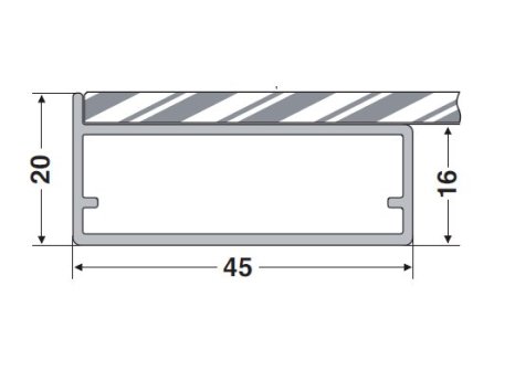 Hliníkový rámeček- S12