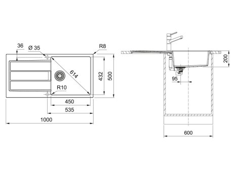 Franke dřez S2D 611-100