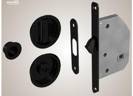 Zámek S - LOCK na klíč s kulatými mušlemi