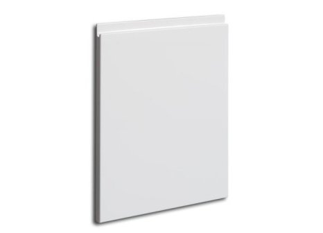 Dvířka jednostranný vysoký LESK bílá - tvar T 50J
