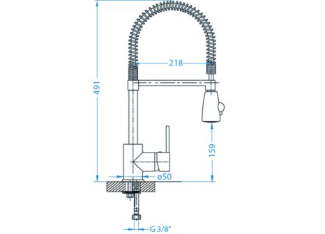 Alveus baterie BILLY - S chrom