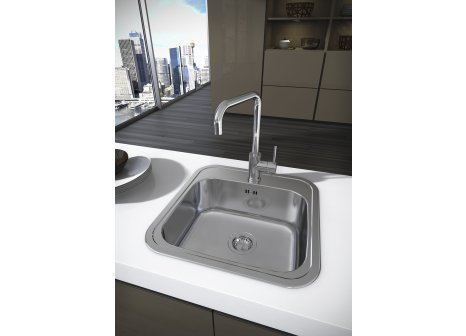 Sinks MANAUS 480 V matný 0,7 mm