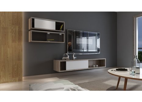 OPK SPEEDBOAT W 1 křídlo pro posuv.dveře 20kg,2xtlumič