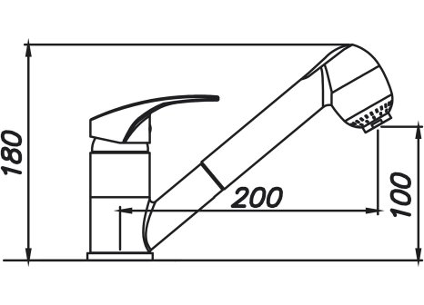 Sinks VIVA 455 set + baterie Legenda S GR - komplet