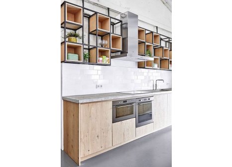 K20 systém konferenční stolek černý mat