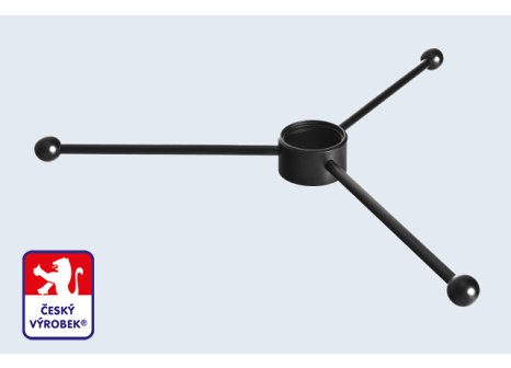 Věšák tříramenný