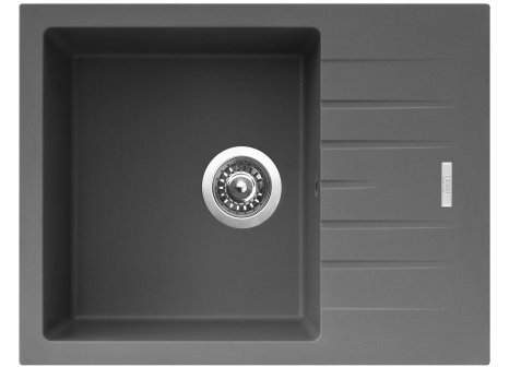 Set Sinks PERFECTO 650 + baterie ELASTA černá matná