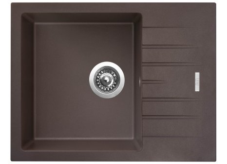 Set Sinks PERFECTO 650 + baterie ELASTA černá matná