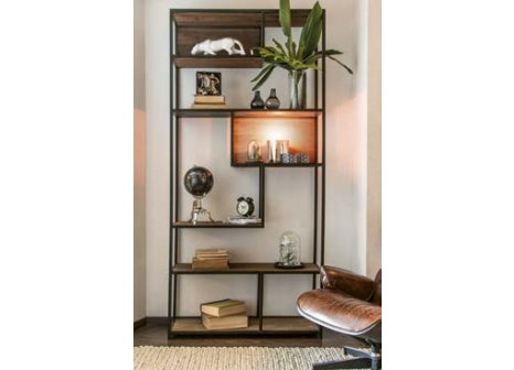 K20 systém nástěnná police černý mat