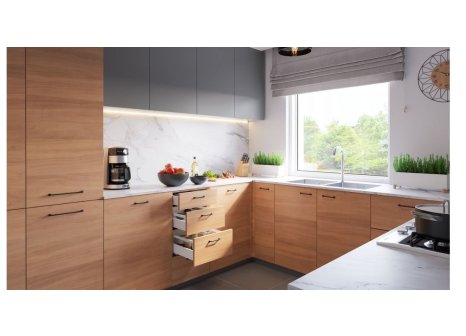 Úchytka Fabricio černá matná