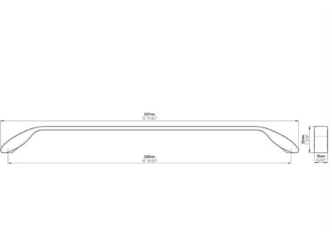 Úchytka Simona antracit matný