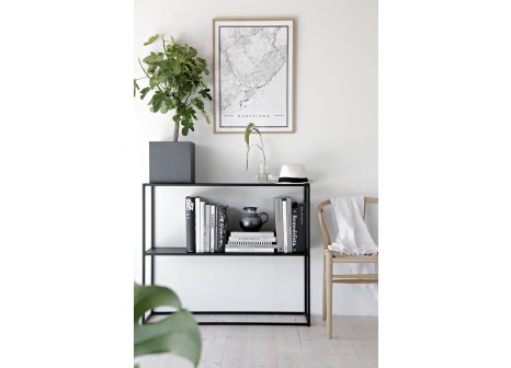 K20 systém pracovní stůl černý mat