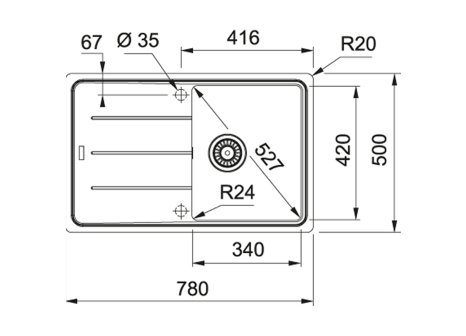 Franke dřez BFG 611-78