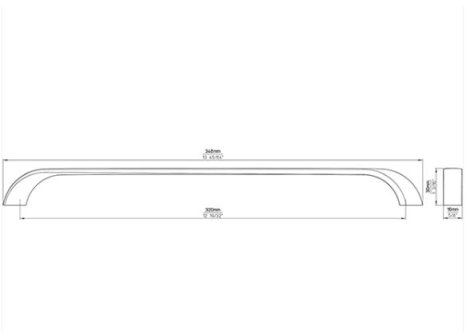 Úchytka Sandra antracit matný