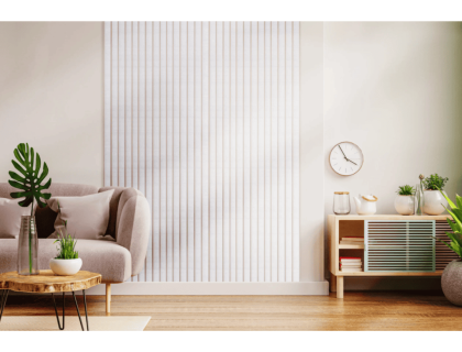 Obkladové lamely AMBER bílé 2,7 m