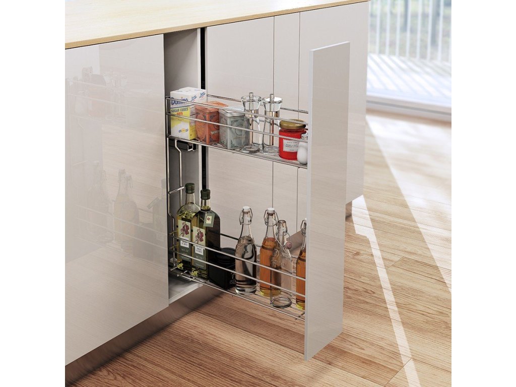 AR dvojkoš TIP ON celodrátěný 200mm Pravý chrom