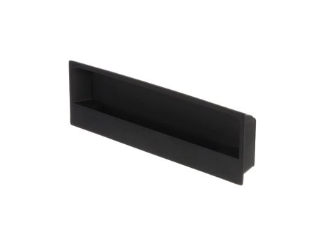 Úchytka Ilona zápustná černá matná - 128 mm