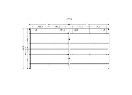 Stolová podnož DIONE CONFERENCE