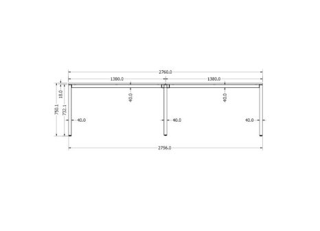 Stolová podnož DIONE CONFERENCE