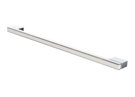 Úchytka Verona lesklý chrom / matná bílá