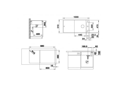 Blanco Axia lll XL 6 S
