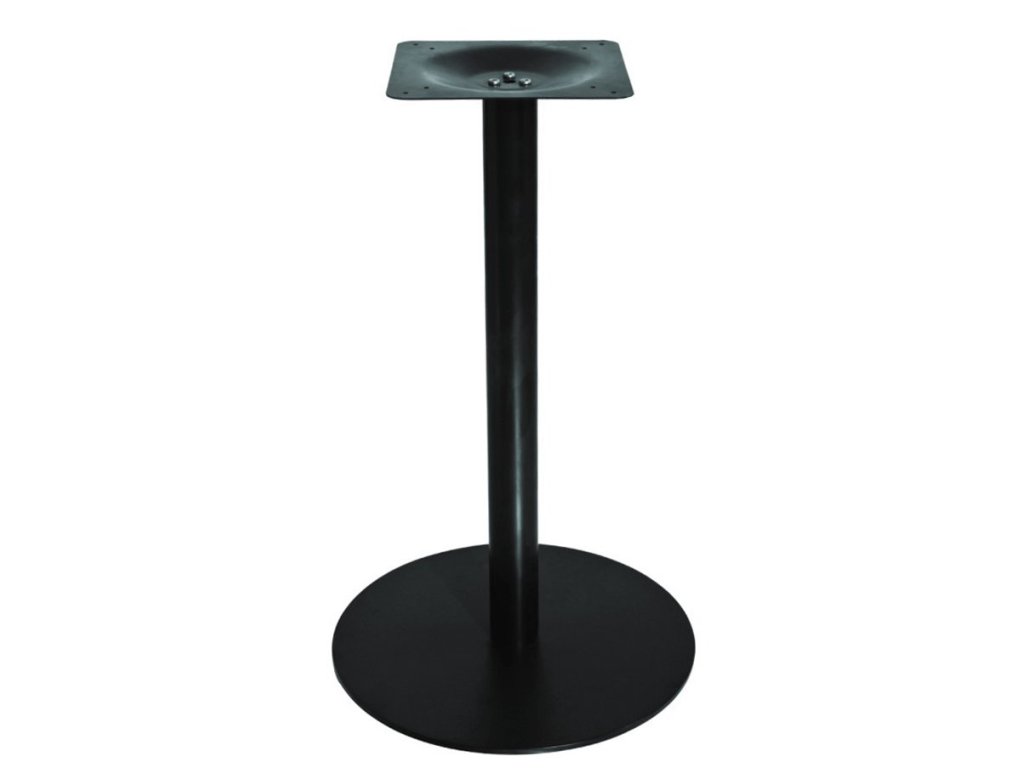 Stolová noha centrální ECO 470 - 445 černá výška 730 mm