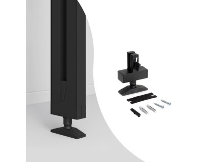 ZERO nožka hranatá pro ukotvení profilu podlaha/strop