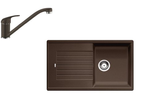 Blanco ZIA 5 S + DARAS SILGRANIT-Look