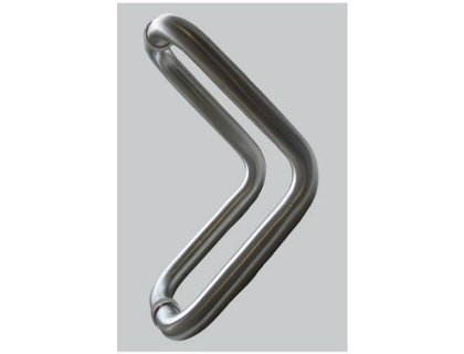 Madlo na dveře tvar V 32x 350 mm nerez