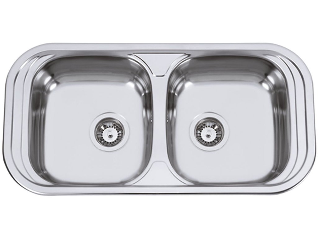 Sinks dvoudřez SEVILLA 860 DUO V 0,6 MM