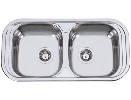 Sinks dvoudřez SEVILLA 860 DUO V 0,6 MM