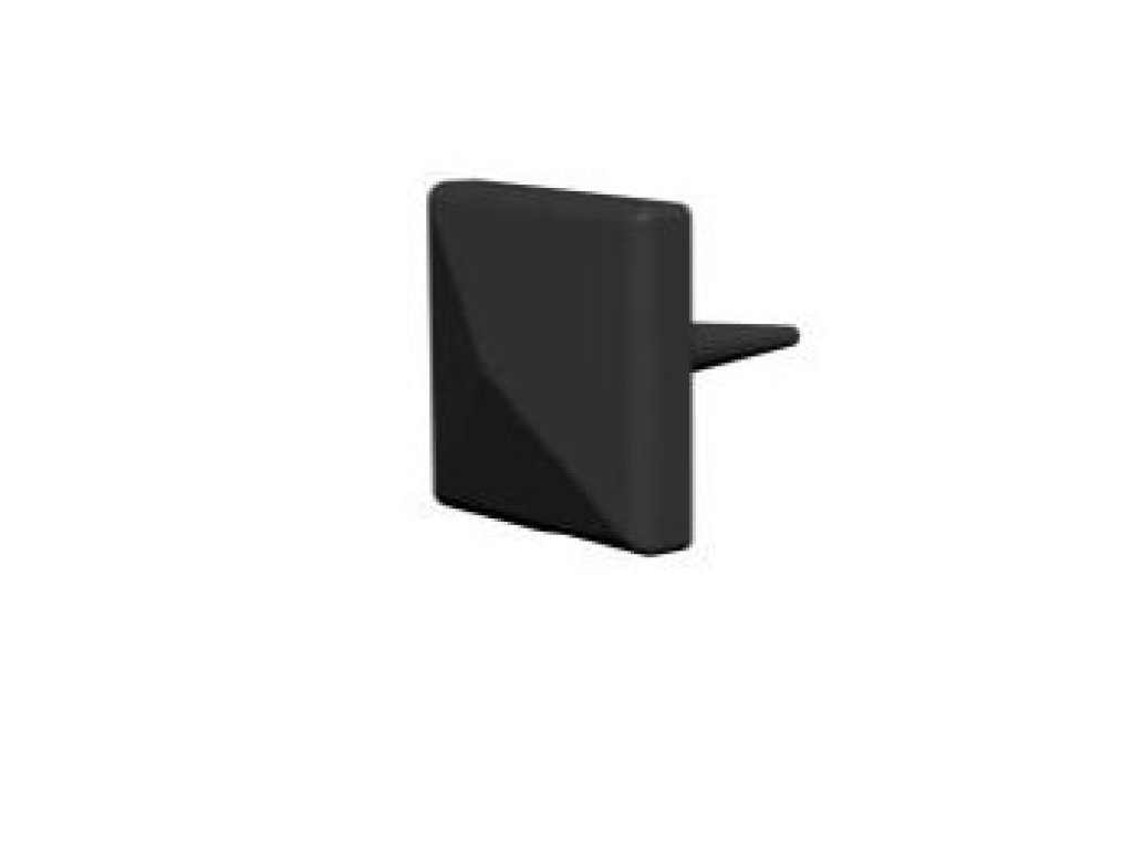 Valcomp Design line kovový ozdobný nýt 25 x 25 mm, černý mat