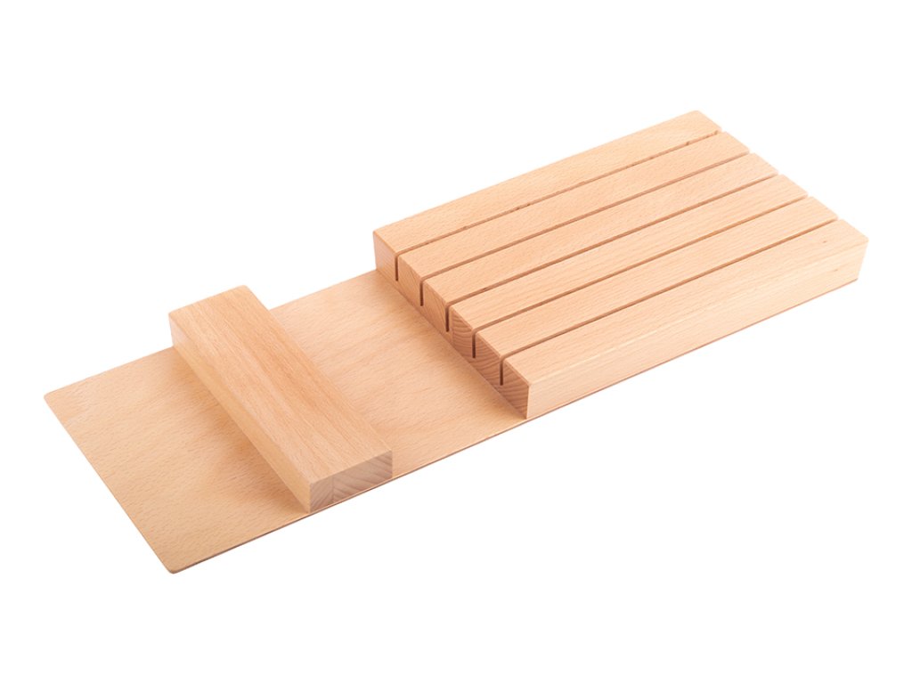 Příborník Classico držák na nože dřevěný 395x160