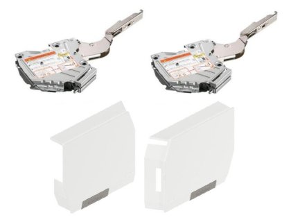 Aventos - HK-S 20K2C01 střední + krytky bílé