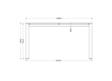 Stolová podnož IRIS