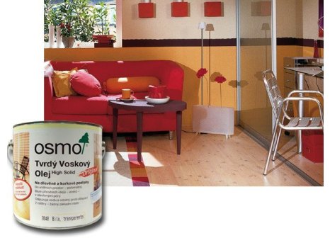 OSMO Barevný Tvrdý Voskový Olej 3071 Med - 0,75 l