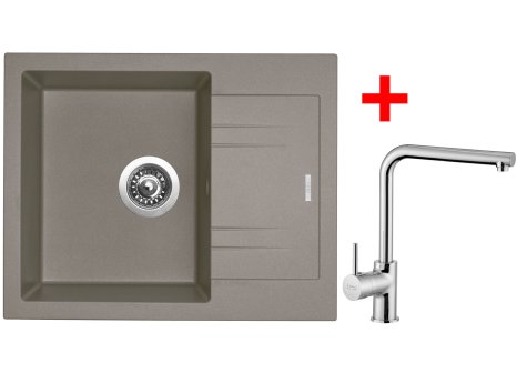 Sinks LINEA 600 + baterie ELKA chrom - komplet