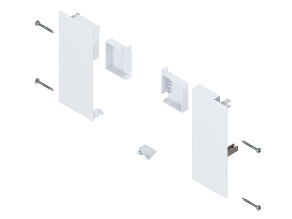 MERIVOBOX ZI4.1KS1 čelní příchyt vnitřní K bílá