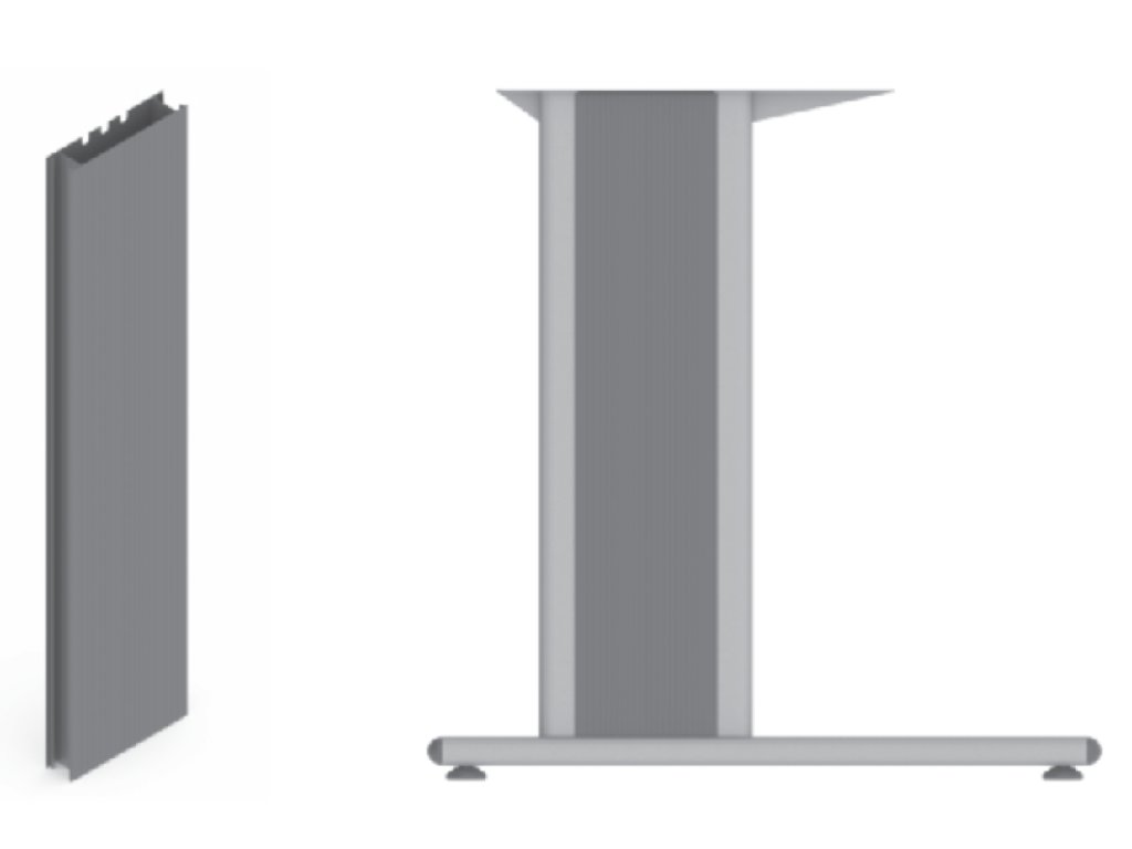 VOGA výplň plastová BACK šedá