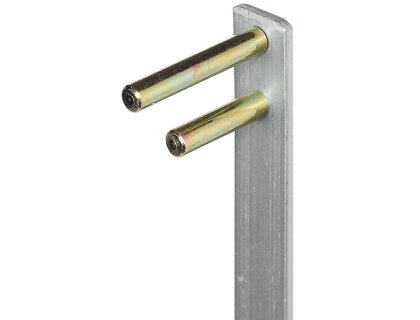 zámek Symo centrální zamykací tyč 16x3x1500 mm hliník lesk