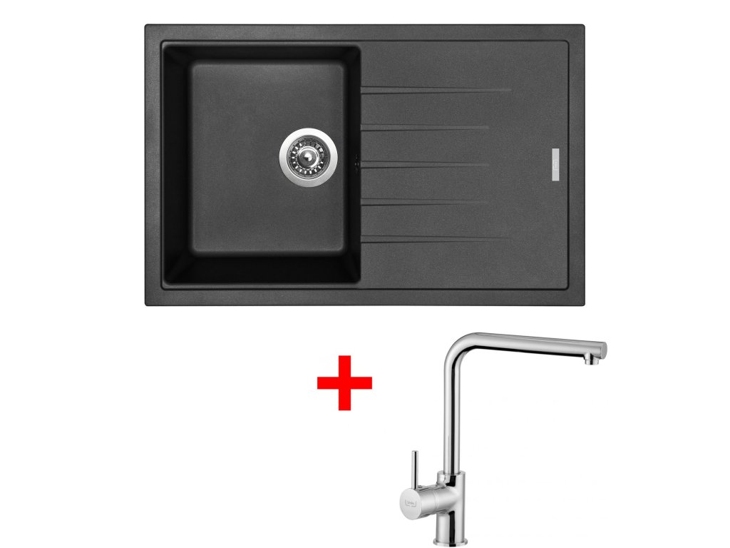 Sinks BEST 780 + baterie ELKA chrom - komplet