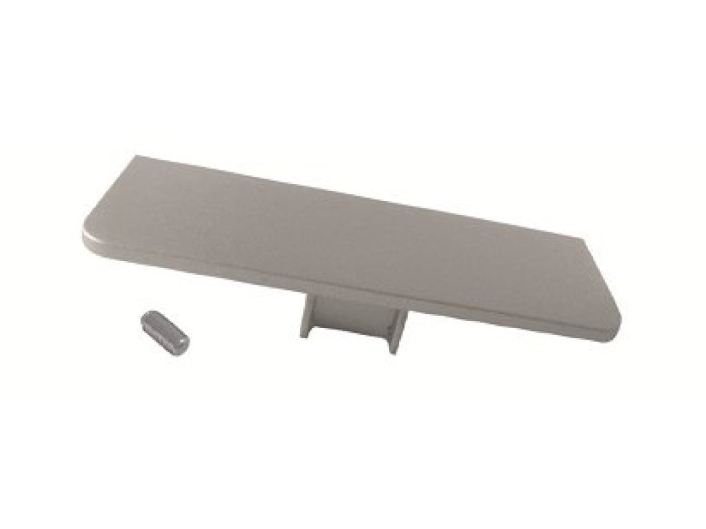 Koncovka plná k LED profilu C hliník