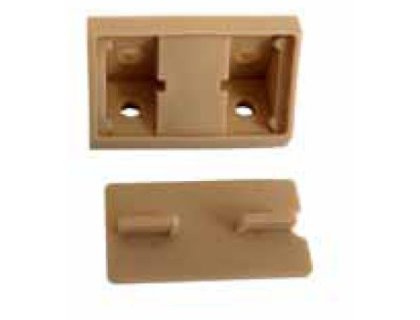 Spojovací roh plastový dvojitý 42 mm