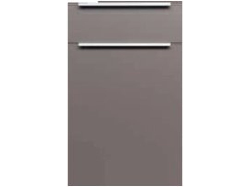 Dvířka jednostranný vysoký LESK bílá - tvar UKS-11F