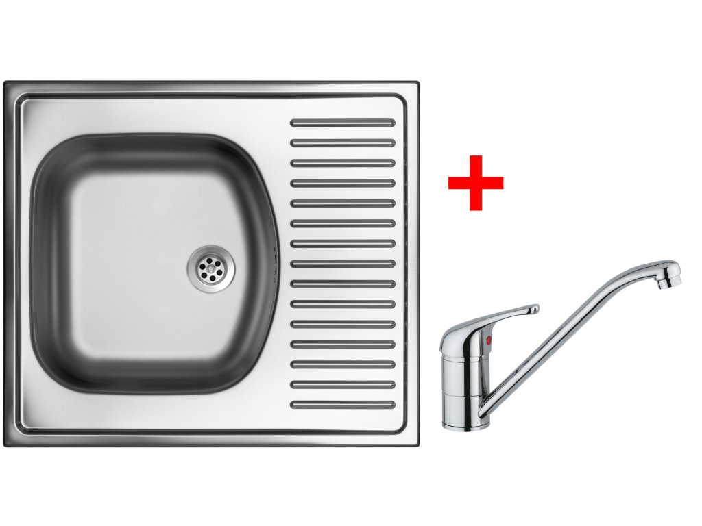 Set Sinks SHORT 580 matný + baterie