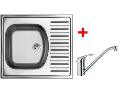 Set Sinks SHORT 580 matný + baterie